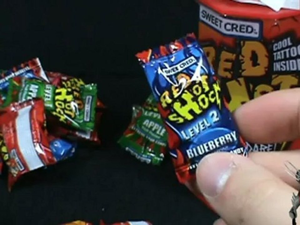 Random Spot - Sweet Cred Red Hot Shock Extreme Sour Candy