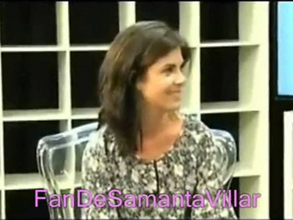 Samanta Villar entrevista en "Entre la gente"