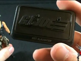 Toy Spot - Hasbro G.I.JOE SDCC 2010 Exclusive Sgt. Slaughter