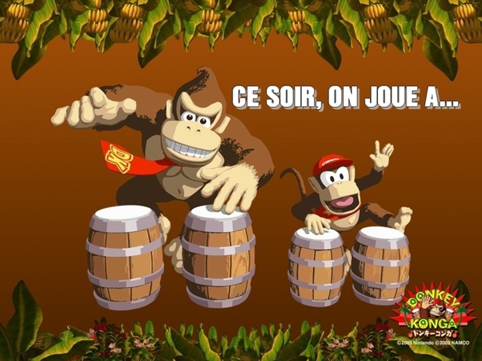 Ce soir, on joue à... Donkey Konga