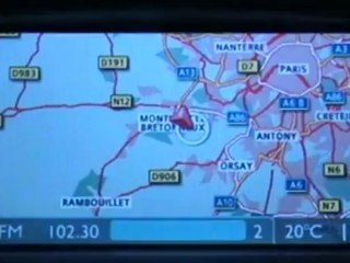 Démarrage du système Carminat Bluetooth CD