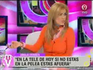 Pronto.com.ar Amalia Granata no quiere más problemas