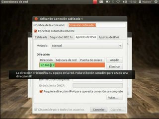 Red alambrica entre linux y linux