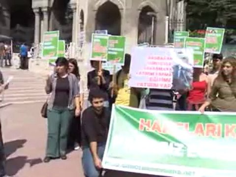 Gençler Meydana İstanbul Üniversitesi 3 Eylül 2012