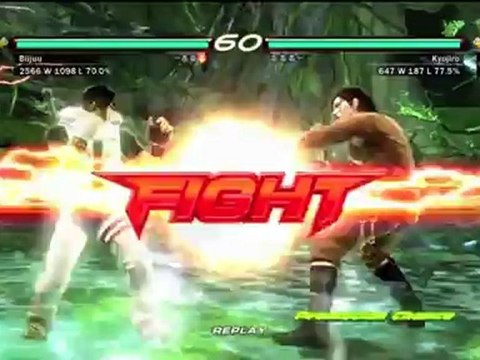 Tekken 6 Ranked Match Dragunov vs Hwoarang