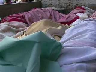 Niños víctimas de bombardeos