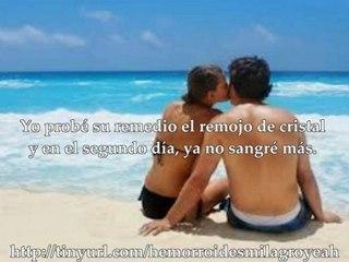 Testimonios - hemorroides trombosadas - H milagro