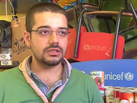 Syria: Displaced families seek shelter in Damascus schools