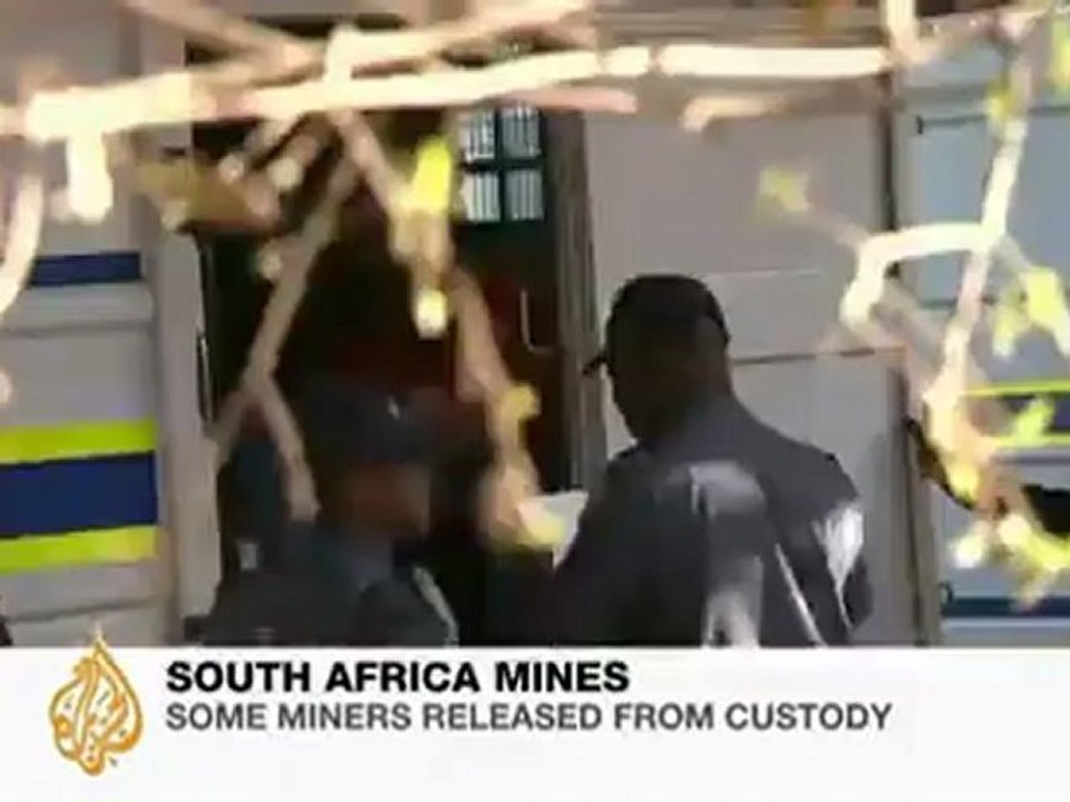 South Africa frees first batch of miners