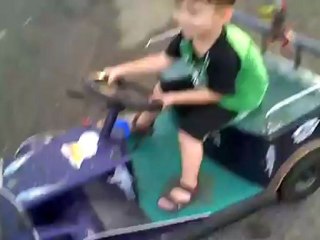 Greece - Boy Runs Over Father