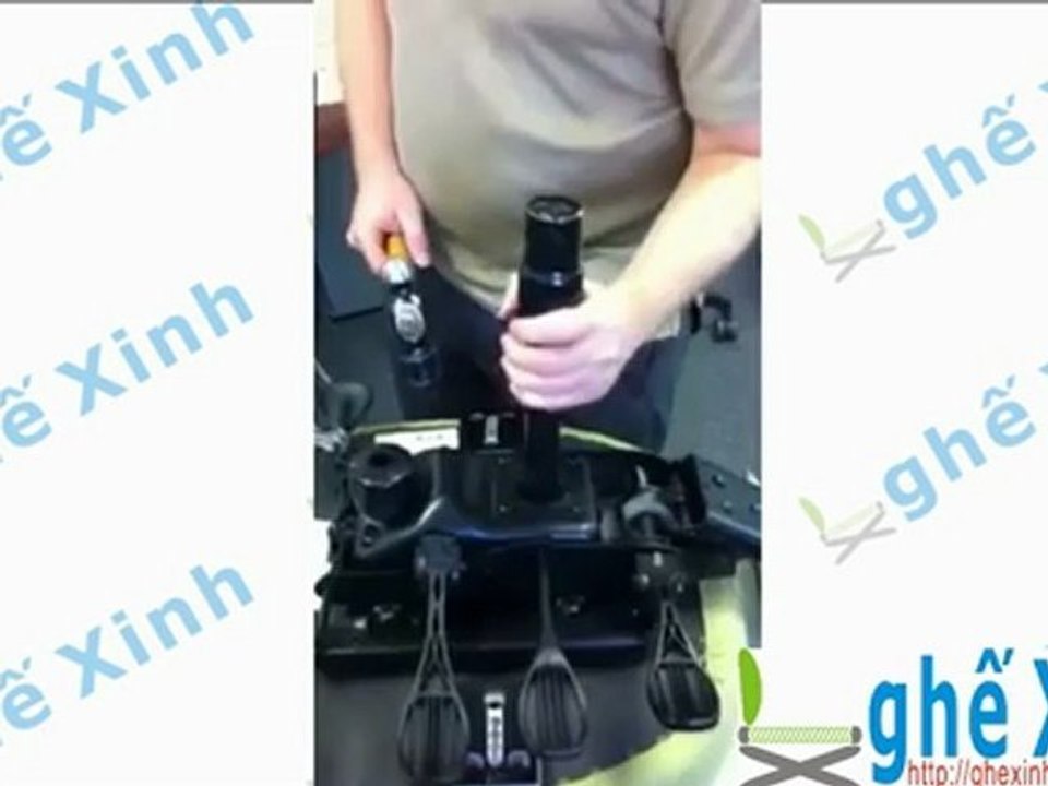 cách tháo lắp ghế văn phòng
