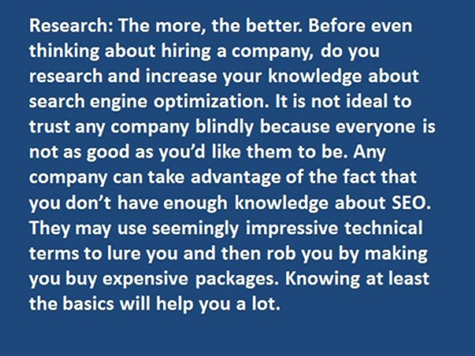 SEO Company