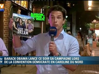 Obama à l'offensive dans l'Ohio à la veille de la convention démocrate