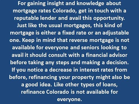 Reverse mortgage vs. refinancing