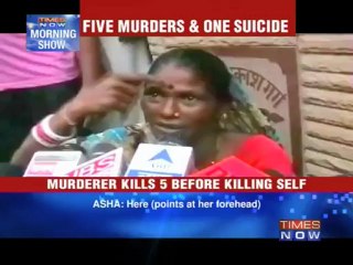 Murderer kills 5 before killing self