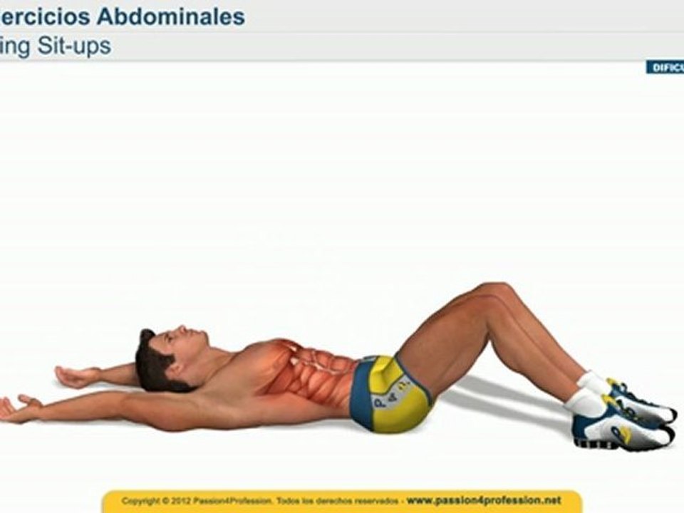 Ejercicios Abdominales, hacer abdominales para ADELGAZAR rapido - Sling Sit Up
