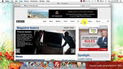 How to Record BBC Radio shows on Mac