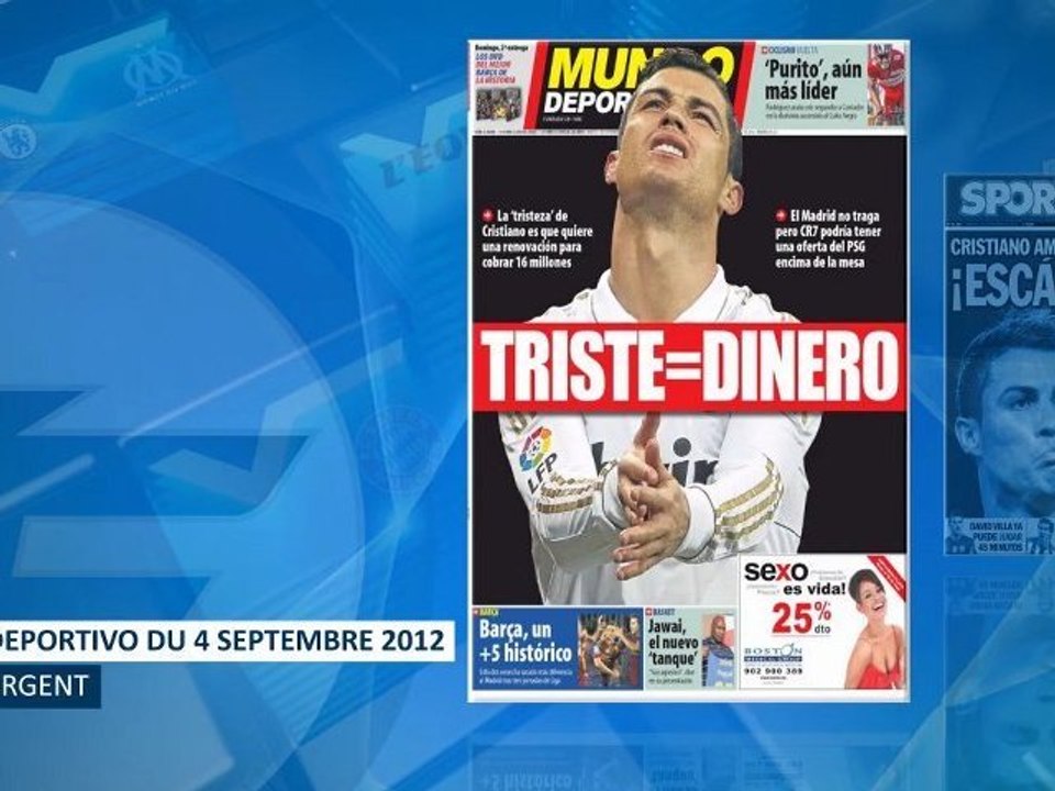Foot Mercato - La revue de presse - 4 Septembre 2012
