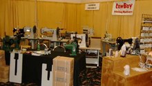 Machine automate de couture pour sangles d'arrimage en polyester