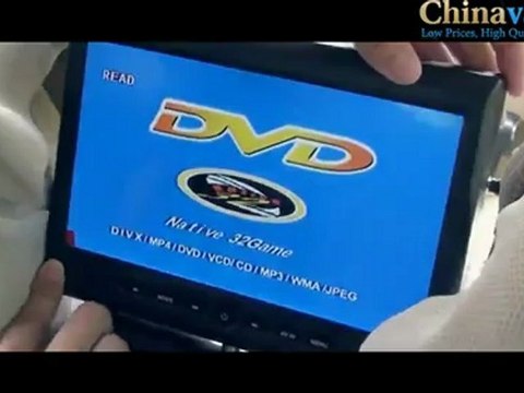 interior car accessories:8.5 Inch LCD Armrest Monitor with Built-in DVD Player