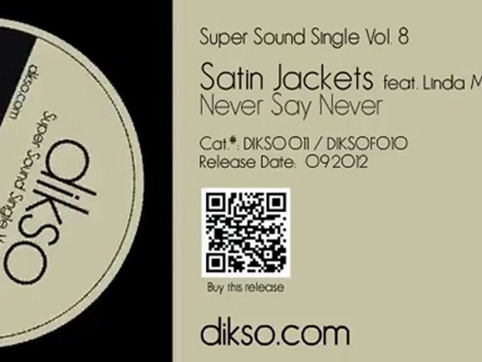 Satin Jackets feat. Linda Mathews – Never Say Never [DIKSO 011]