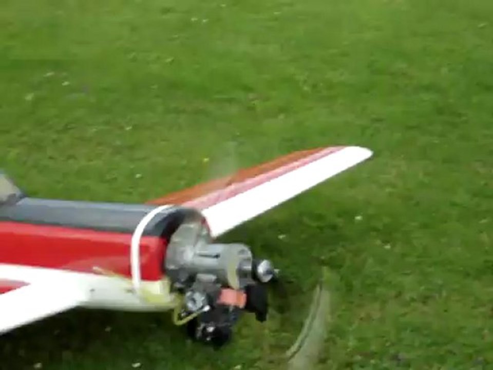 Yak 50 Motorabstimmung mit original Topf