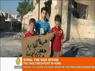 Rebels struggle to break government siege of Homs