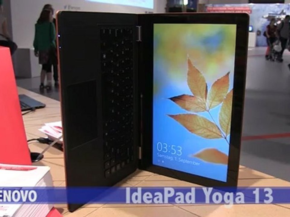 IFA 2012 : la tablette IdeaPad Yoga 13 par Lenovo