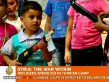 Syrian refugees spend sombre Eid in camps