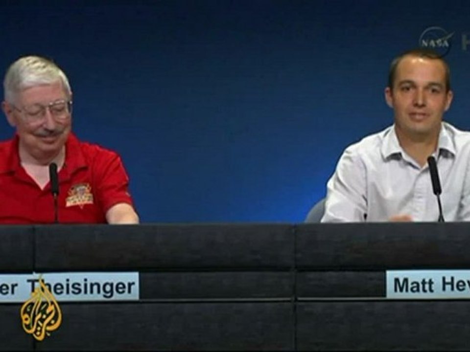 NASA rover takes first spin around Mars