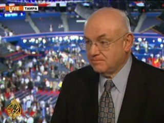 Republican convention opening ceremony comes a day late