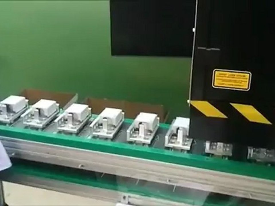 LASERAL Konveyörlü Fiber Lazer Markalama