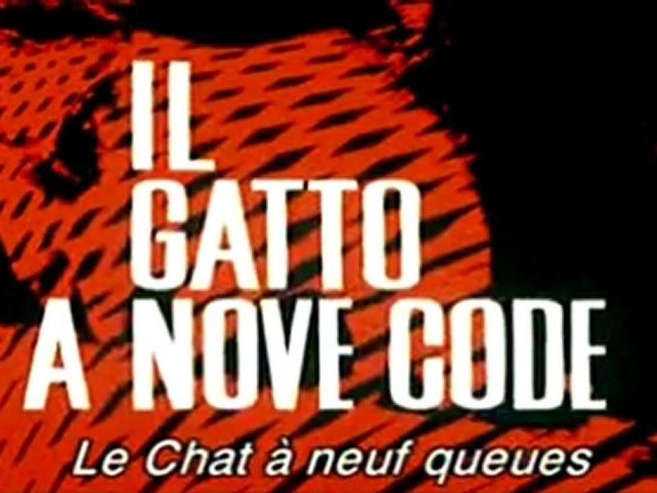 Le Chat à Neuf Queues - Dario Argento