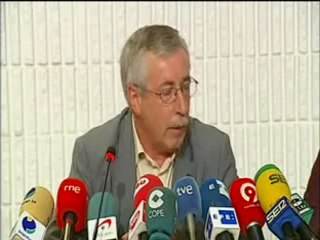 Toxo: "CCOO trabaja desde ya como si este país fuera a vivir una huelga general"