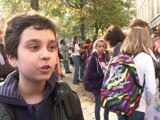 Education: les collégiens font leur rentrée