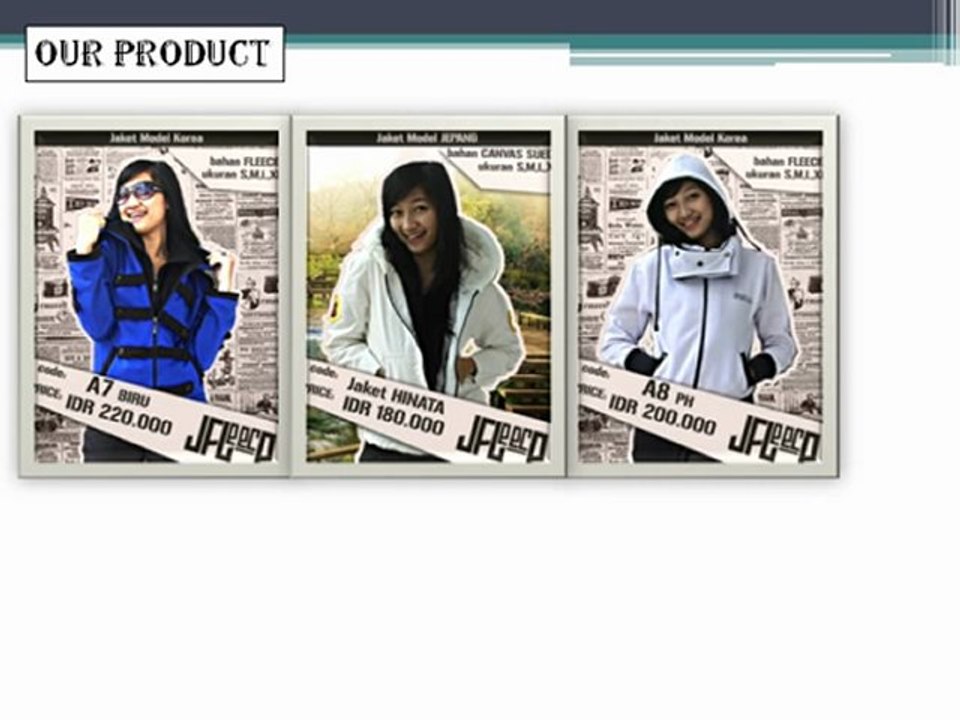 belanja jaket kain Bandung, Surabaya, dan Jakarta