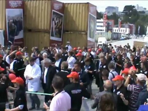 Agriculteurs et fiers de l'être , les Jeunes Agriculteurs de Bretagne sur Brest 2012