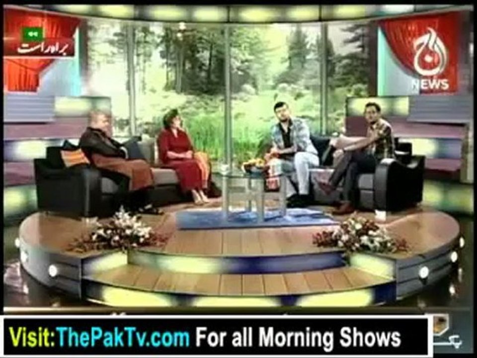 Aaj Subh with Ali Salman - 4th september 2012 Part 2