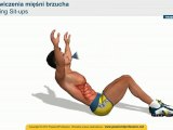 Ćwiczenia na brzuch, jak SZYBKO zrobić plaski brzuch - Sling Sit Up