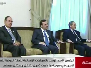 Syrie: Bachar al-Assad reçoit le chef du CICR