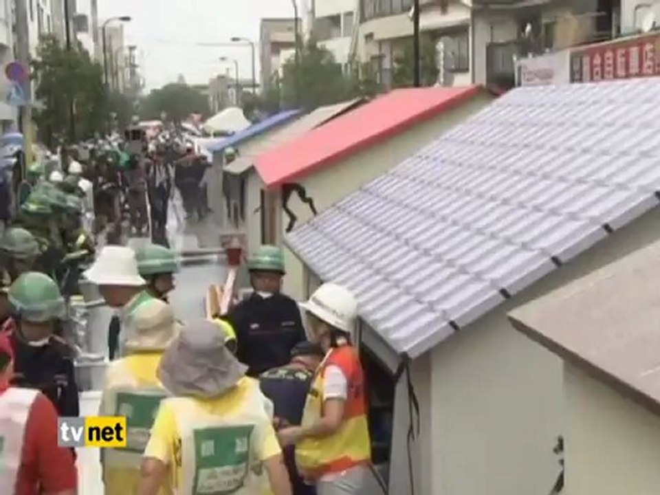JAPONYA DEPREM TATBİKATI