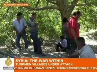 Turkmen villages come under attack in Syria
