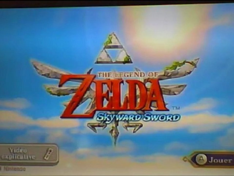 The Legend of Zelda Skyward Sword - Wii - Vidéo Test