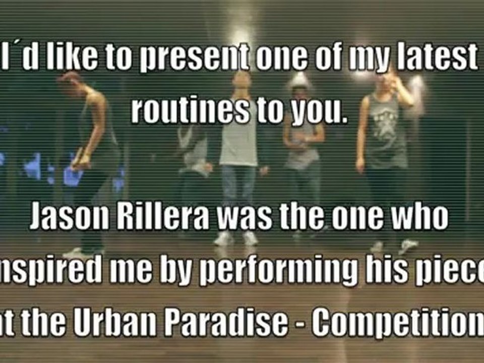 Christopher Böhmer Choreo to Man - Buzzin