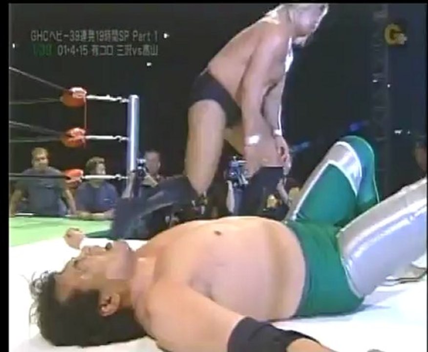 Mitsuharu Misawa vs Yoshihiro Takayama (NOAH 2001.04.15)