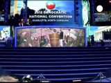 Michelle Obama estrella de la convención demócrata