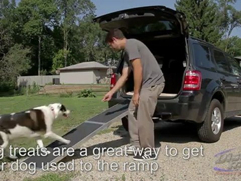 Folding Aluminum Dog Ramps