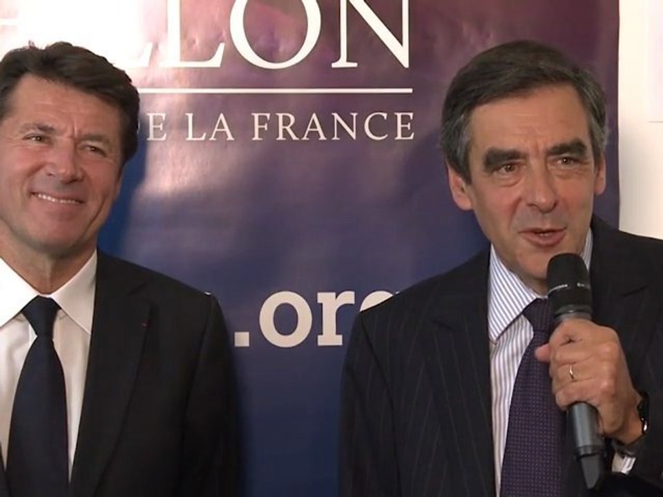 Conférence de presse - annonce du soutien de Christian Estrosi