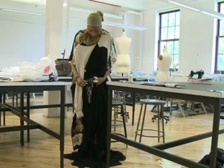 A la Semaine de la mode à New York, Nzinga Knight couvre ses mannequins