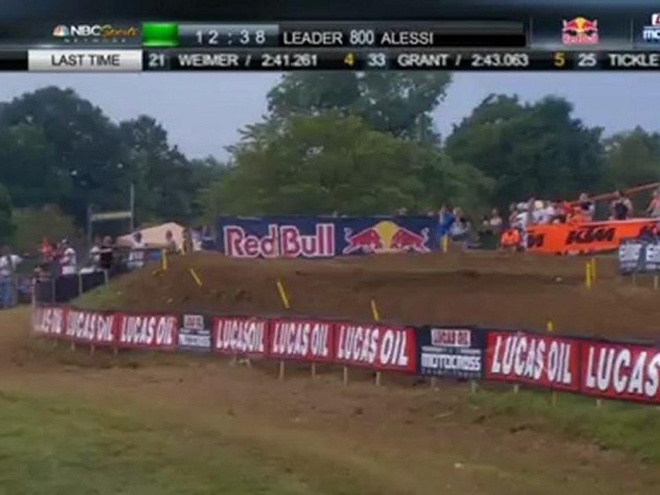 2012 AMA MOTOCROSS RD 11 STEEL CITY 450 MOTO 2